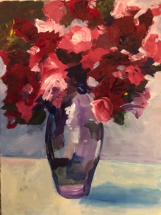 Hollyhocks - Glenn Alan Cheney.jpg